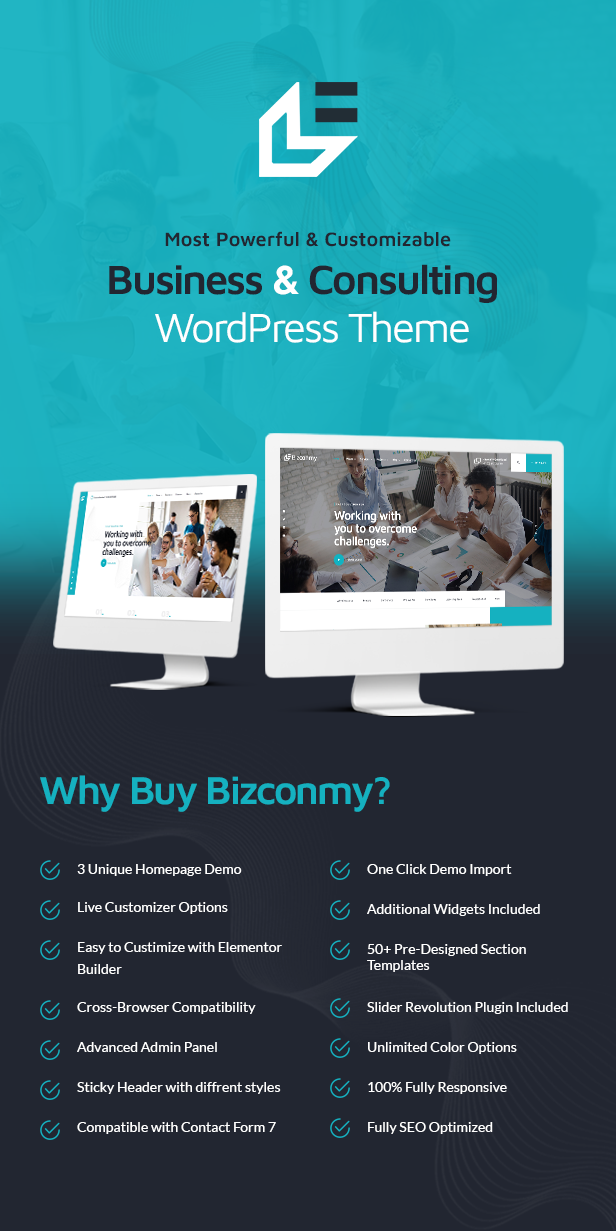 Bizconmy WordPress Theme